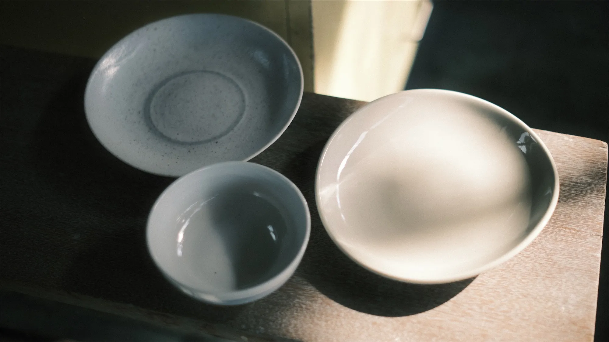 自分が作っていた皿。