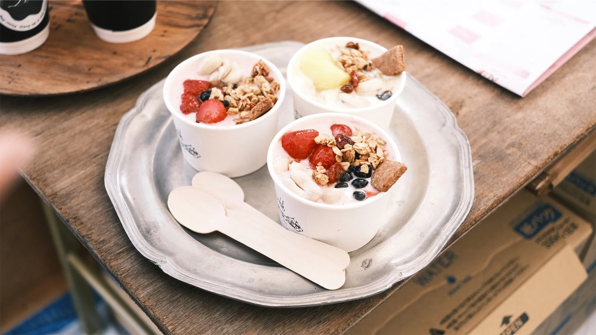 森道市場の写真その3。デザートも。