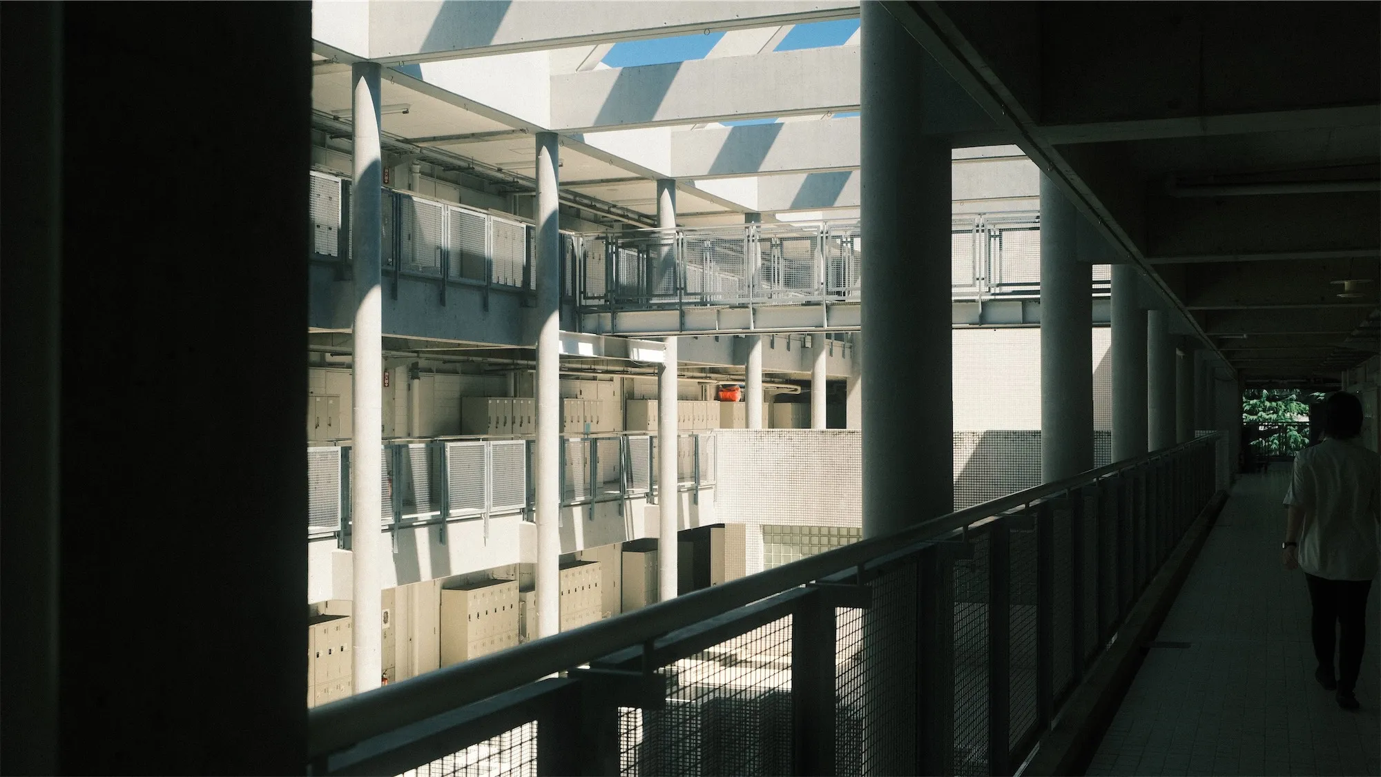 久々のムサビ、なつかしの10号館。