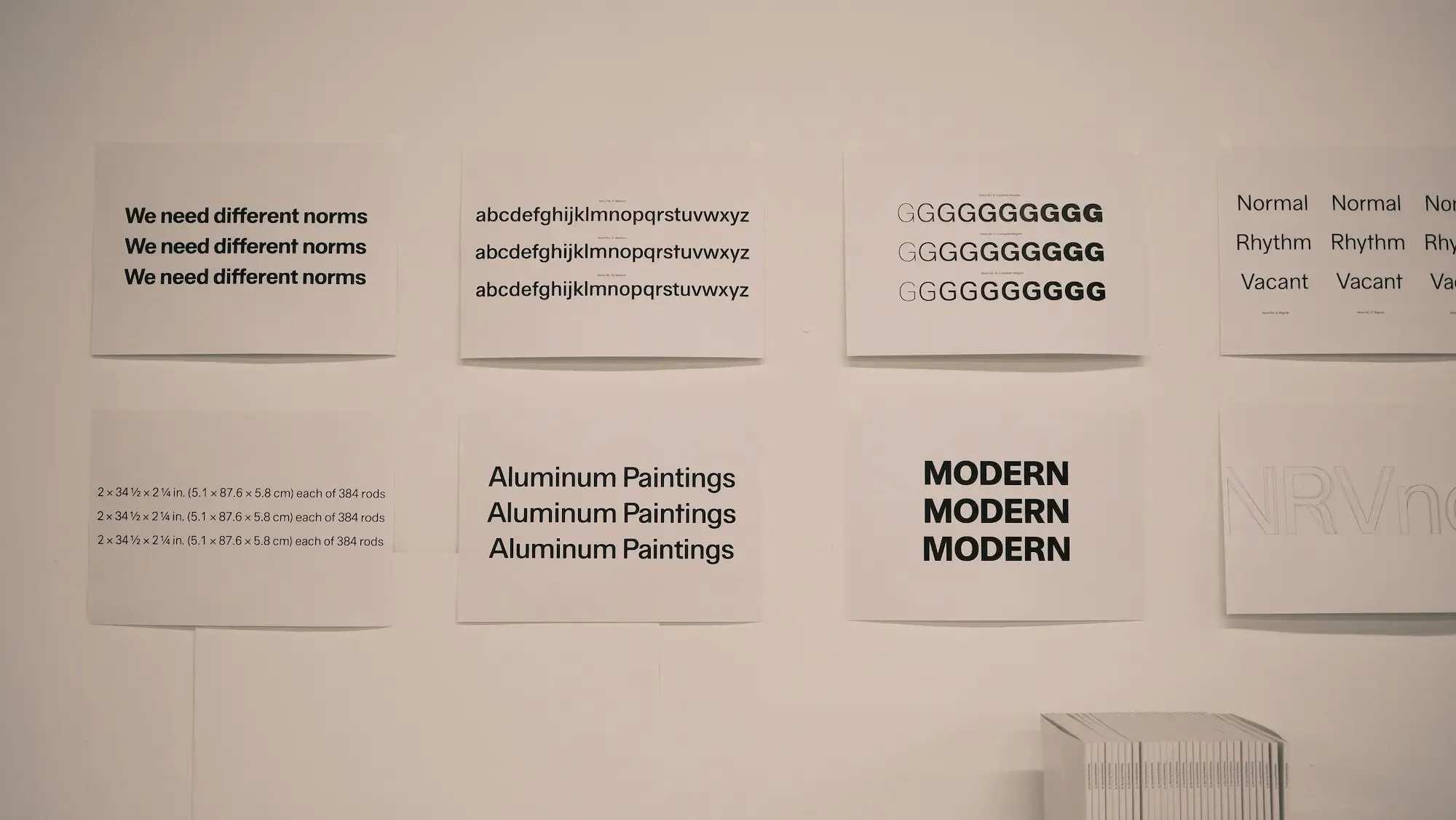 detailでされていたNormの展示