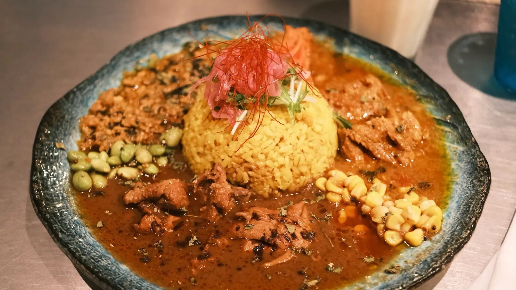 銀座で食べたスパイスカレー