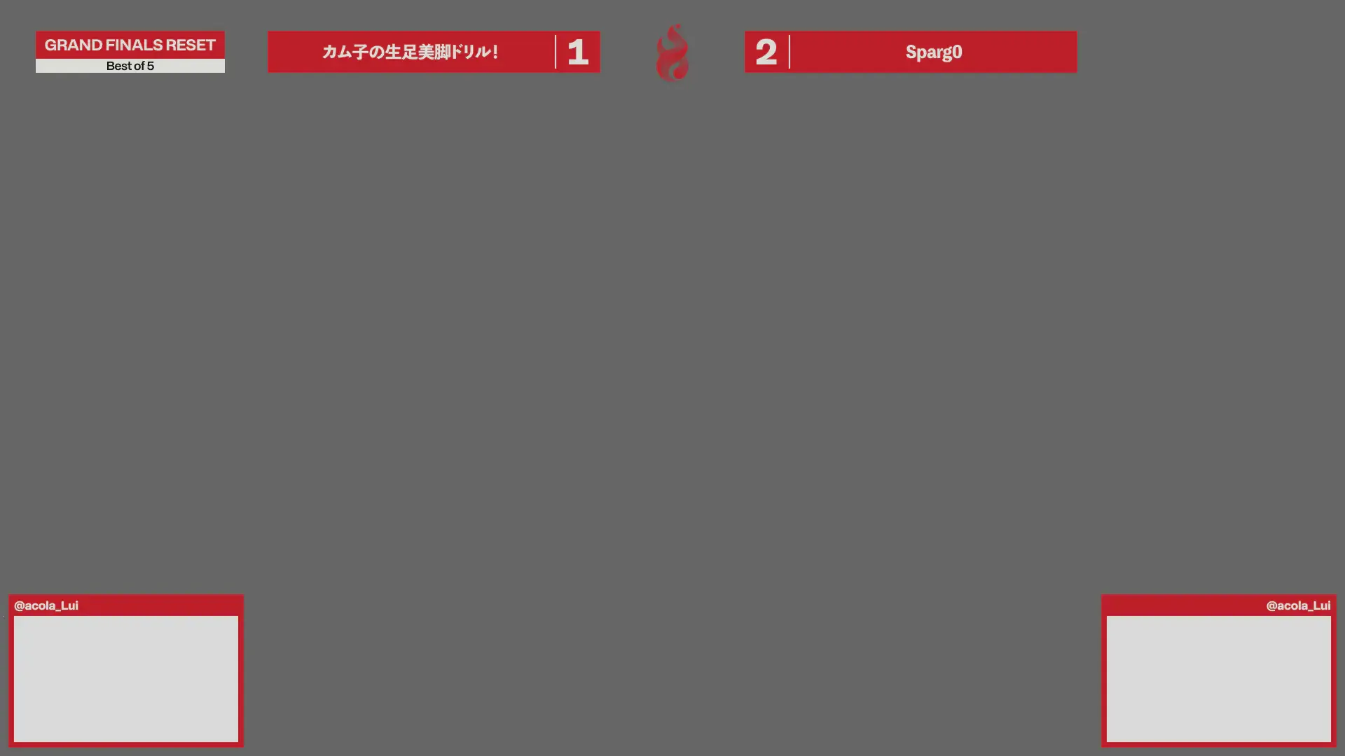 篝火14の配信アセット、スコアボードと試合インターバル画面