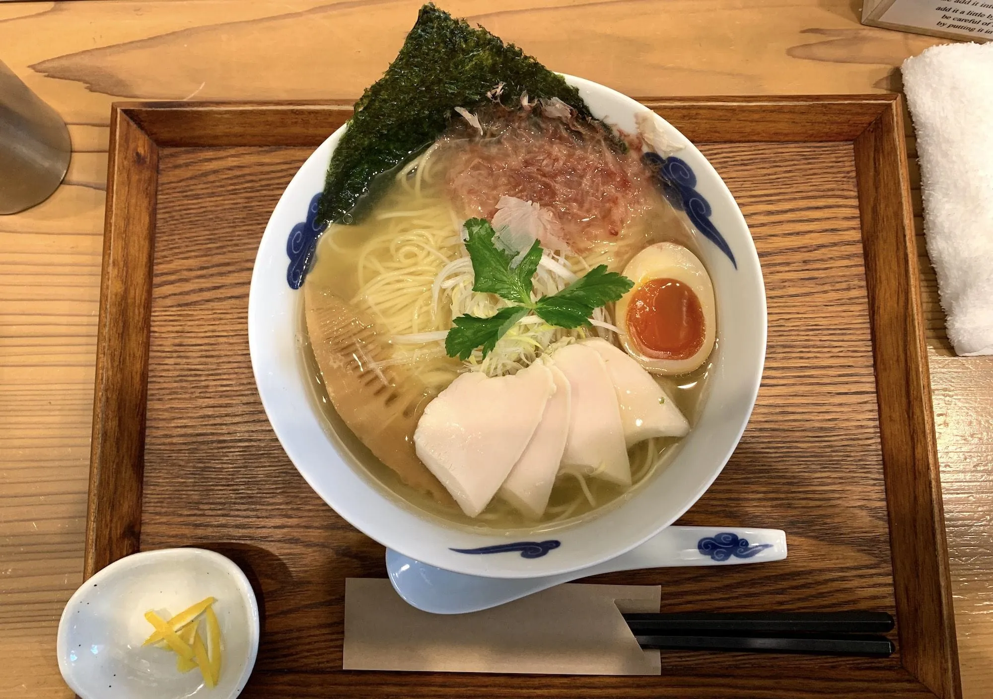 麺屋 猪一 離れの和風ラーメン