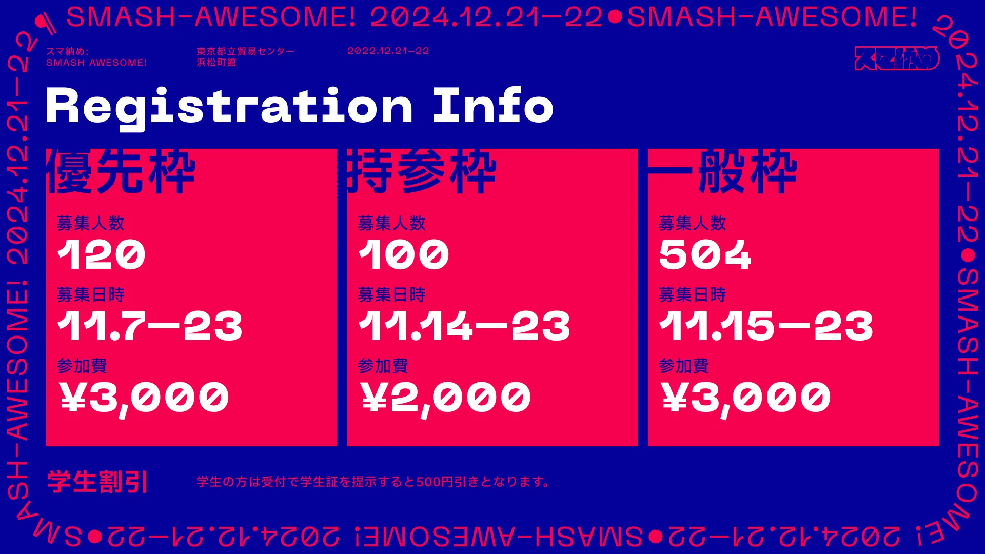 同時期に作成した仮の参加枠画像。色数が少なく、ディティールもなくシンプル
